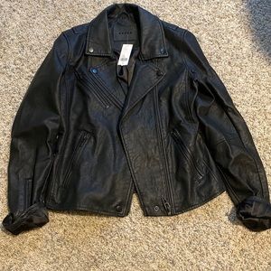 Anthropologie leather jacket